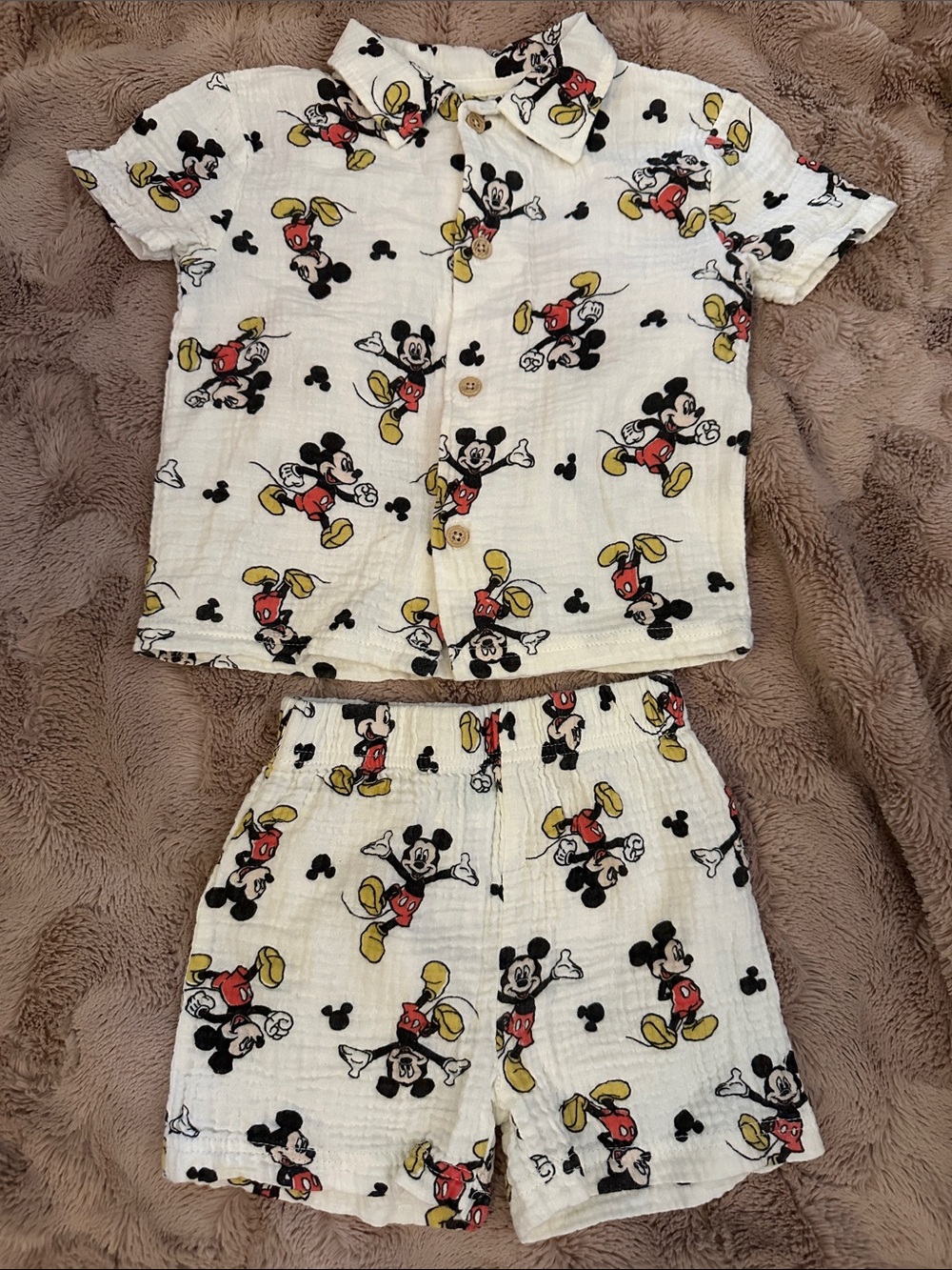 Kids Mickey Mouse Set - Comfortable Cotton
